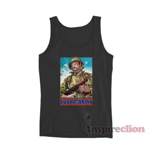 Beetlejuice Official Soldier Cuppa Army Tank Top