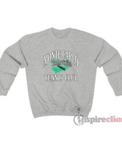 monte carlo tennis club sweatshirt