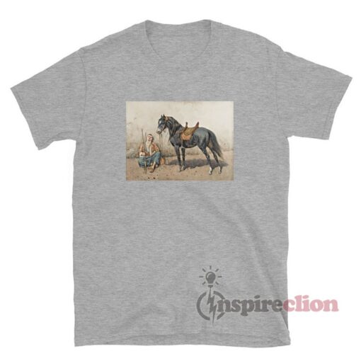 Resting Somborac And Horse T-Shirt