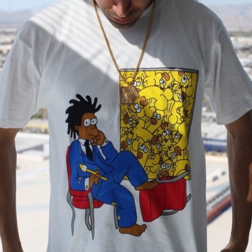 Jay Z Basquiat Simpsons T-Shirt