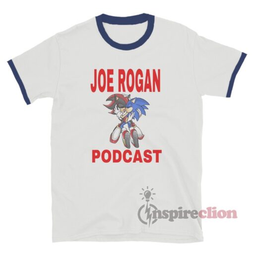 Joe Rogan Podcast Sonic Ringer T-Shirt