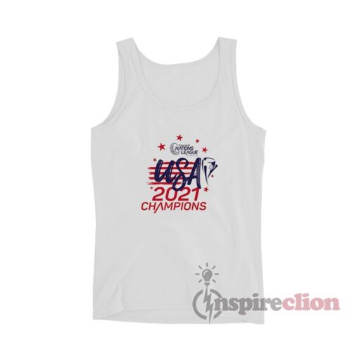 Concacaf Nations League USA 2021 Champions Tank Top