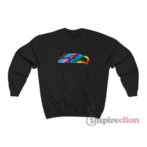 Seattle Seahawks Pride Logo Sweatshirt
