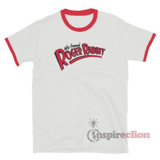 Who Framed Roger Rabbit Logo Ringer T-Shirt