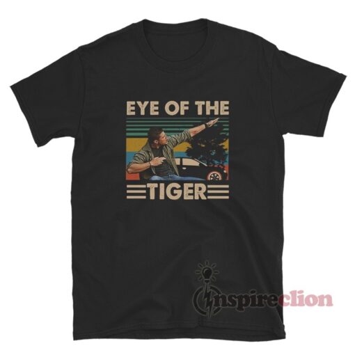Supernatural Dean Winchester Eye Of The Tiger T-Shirt