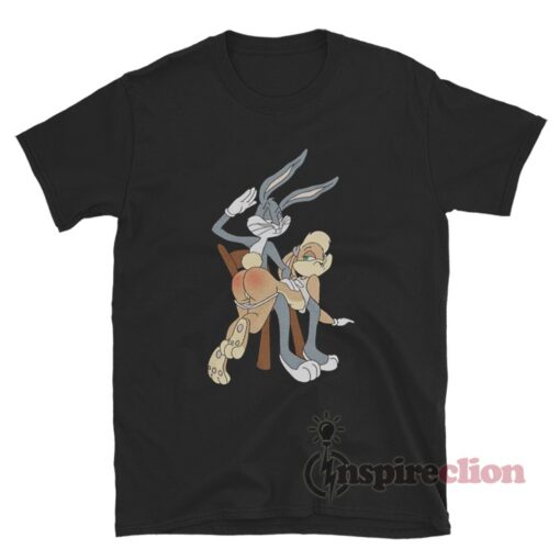Naughty Bugs Bunny And Lola Butt Slap T-Shirt