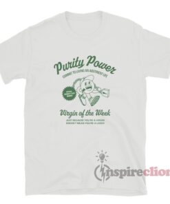 purity power t shirt etsy