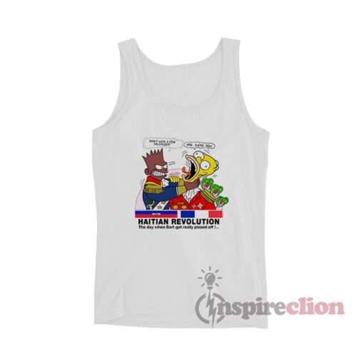 Bart Simpson Haitian Revolution Tank Top
