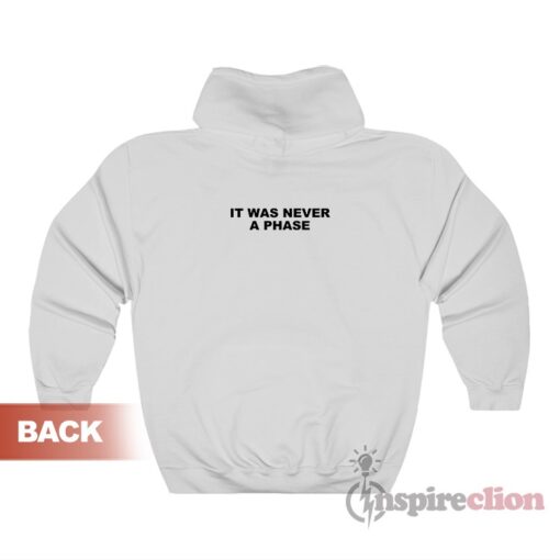 Elder Emo It Was Never A Phase Hoodie