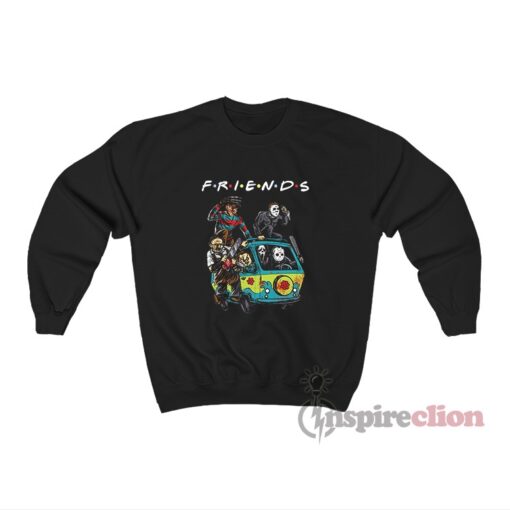 Friends The Massacre Machine Horror Sweatshirt