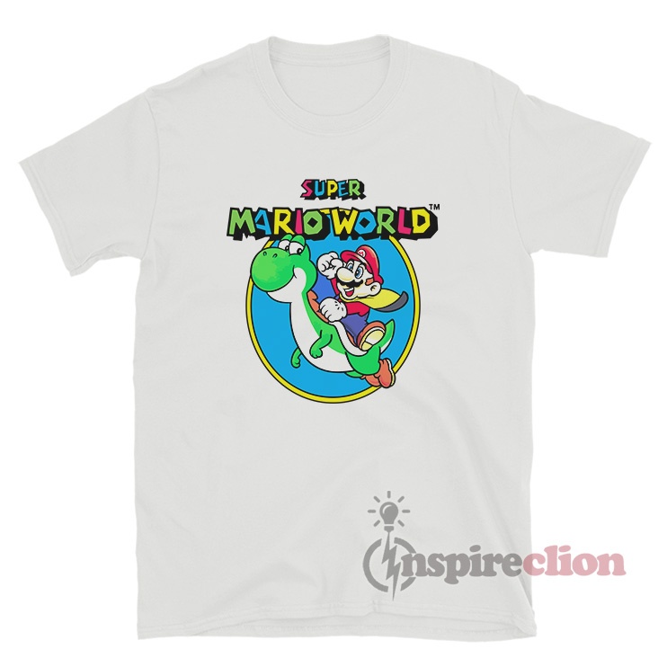 super mario world shirt