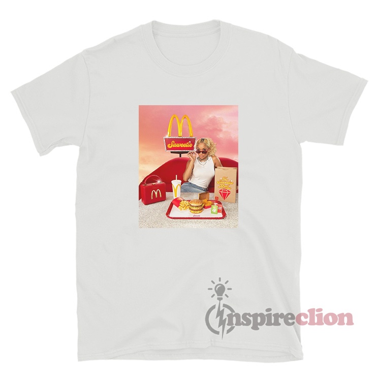 mcdonalds saweetie t shirt