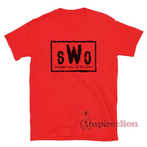 SWO Snyder World Order T-Shirt