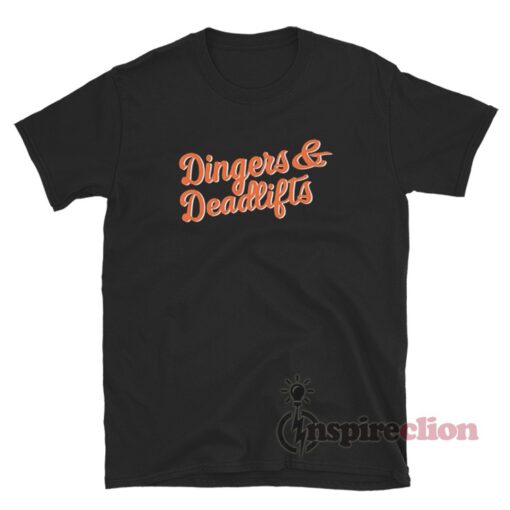 San Francisco Giants Dingers And Deadlifts T-Shirt