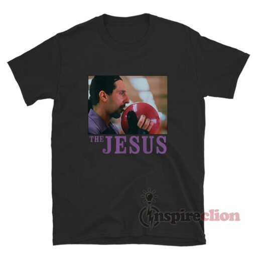 The Big Lebowski Jesus Licking The Bowling Ball T-Shirt