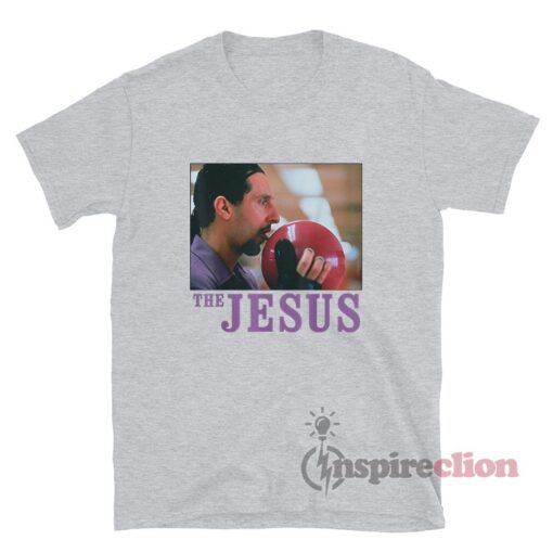 The Big Lebowski Jesus Licking The Bowling Ball T-Shirt