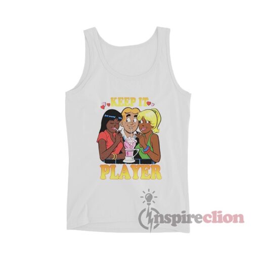 Vintage Archie Betty And Veronica Keep It Player Tank Top