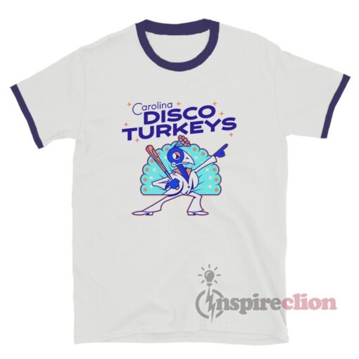 Carolina Disco Turkeys Logo Ringer T-Shirt
