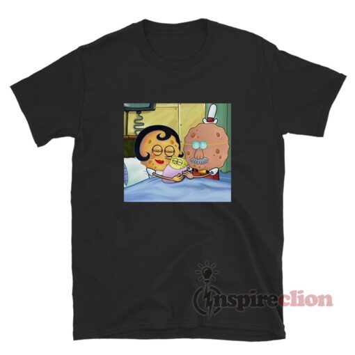 Mom And Dad Cookies Spongebob Parents Memes T-Shirt