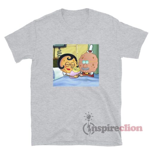Mom And Dad Cookies Spongebob Parents Memes T-Shirt