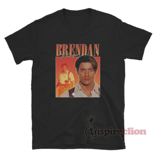 Vintage Retro Style The Mummy Brendan Fraser T-Shirt