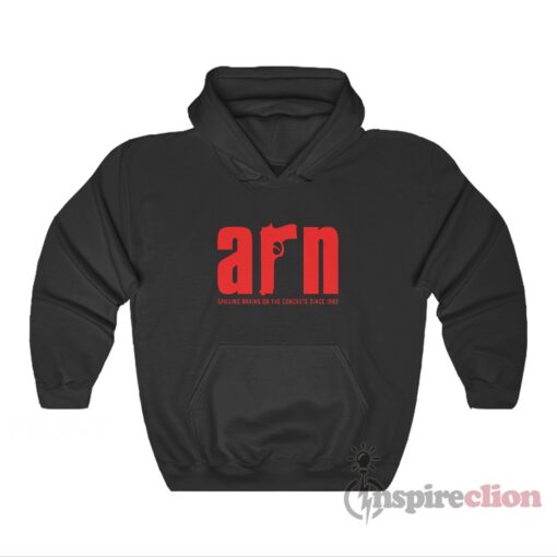 Arn Spilling Brains On The Concrete Since 1982 Hoodie