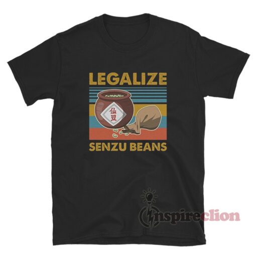 Vintage Legalize Senzu Bean Dragon Ball T-Shirt