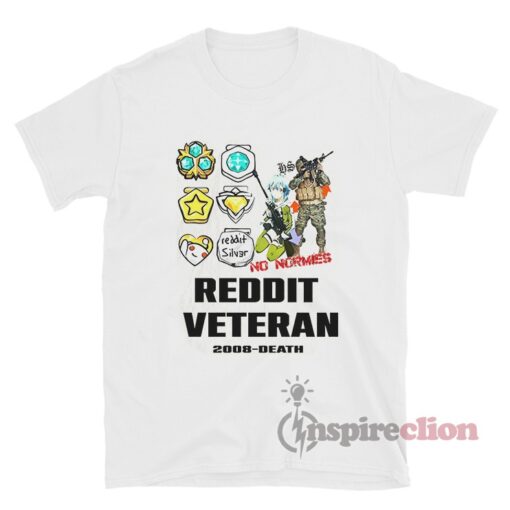 Reddit Veteran 2008-Death T-Shirt