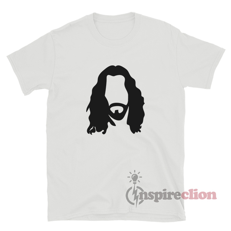 Face Silhouette Chris Cornell T-Shirt For Sale - Inspireclion.com