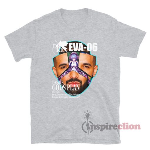 Drake Eva 06 Evangelion Drake God’s Plan T-Shirt