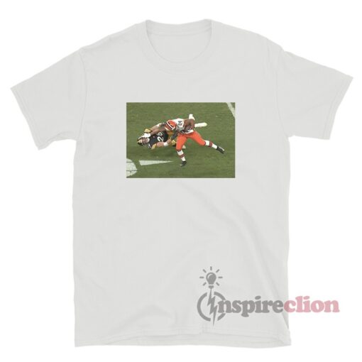 Cleveland Browns Nick Chubb Passes Pittsburgh Steelers T-Shirt