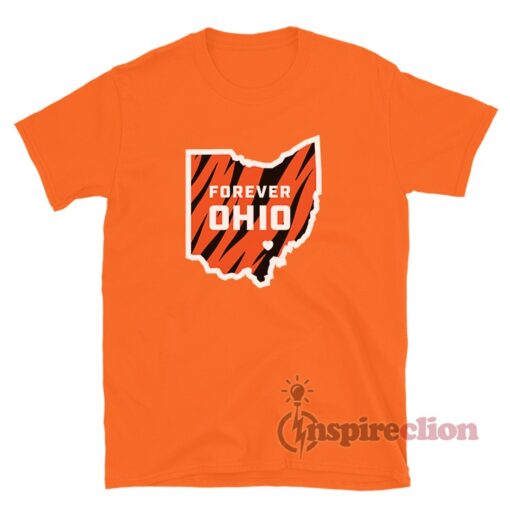 Cincinnati Bengals Forever Ohio T-Shirt