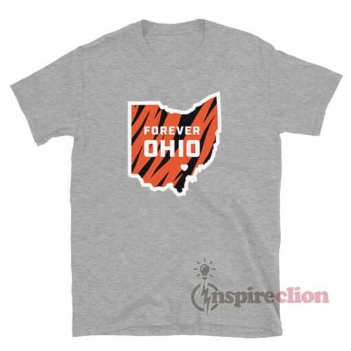 Cincinnati Bengals Forever Ohio T-Shirt