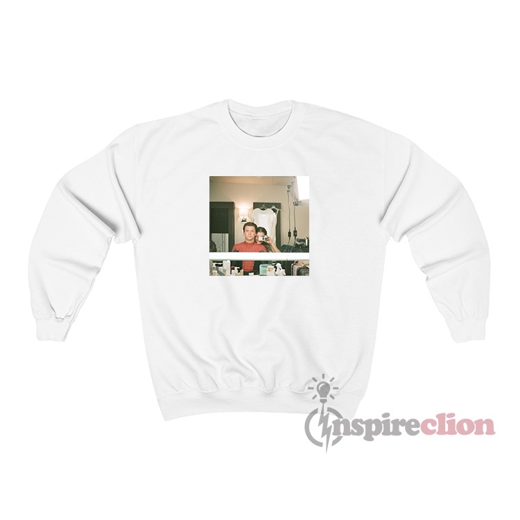 Tom Holland And Zendaya Mirror Selfie Crewneck Unisex Sweatshirt
