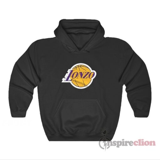 Lonzo Los Angeles Lakers Logo Hoodie