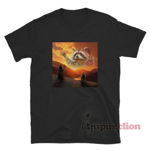 Raccoon Funny Meme T-Shirts