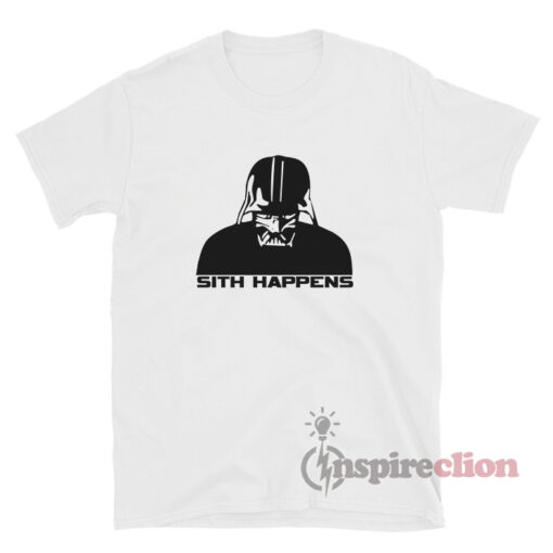 Star Wars Darth Vader Sith Happens T-Shirt