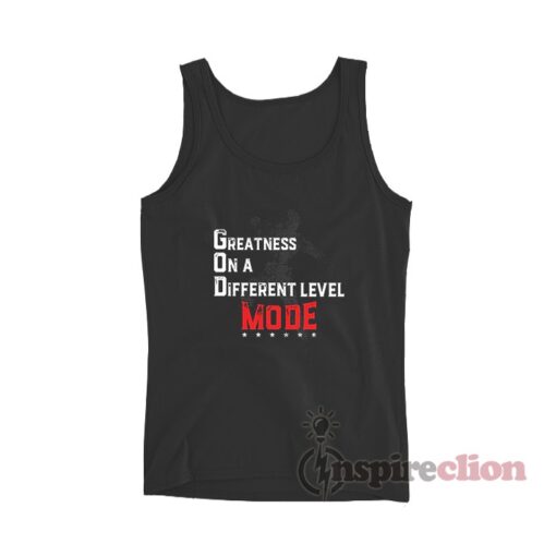 WWE Roman Reigns Greatness On A Different Level Mode Tank Top
