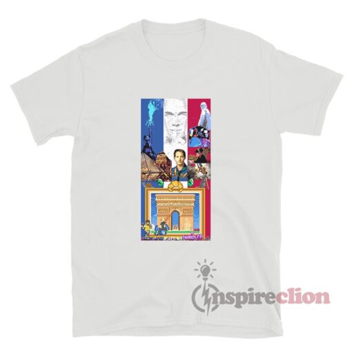 France Place On Reddit Pixel T-Shirt