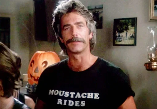 Mask Movie Sam Elliott Moustache Rides T-Shirt