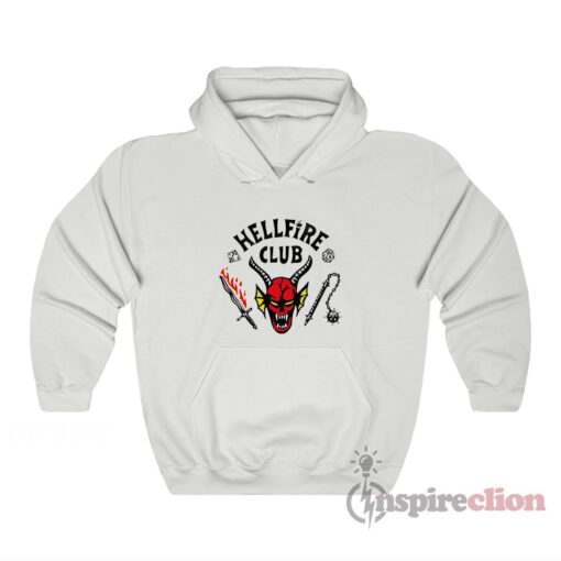 Stranger Things The Hellfire Club Logo Hoodie