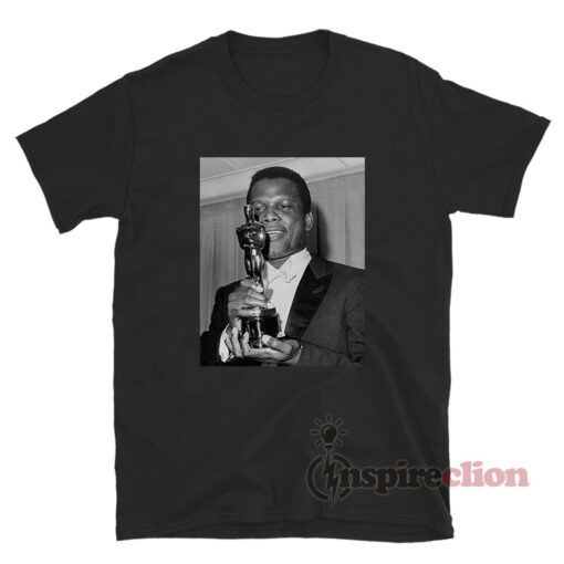 Black Actor Sidney Poitier Oscar Winner T-Shirt