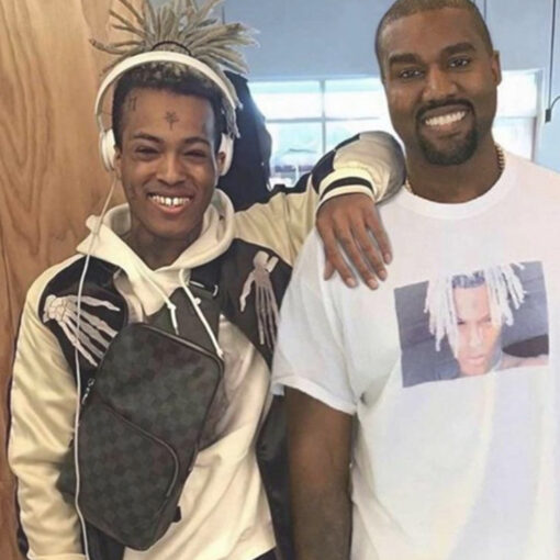 Kanye West Wearing XXXTentacion T-Shirt