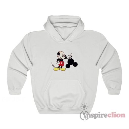 Bald Mickey Mouse Ears Memes Hoodie