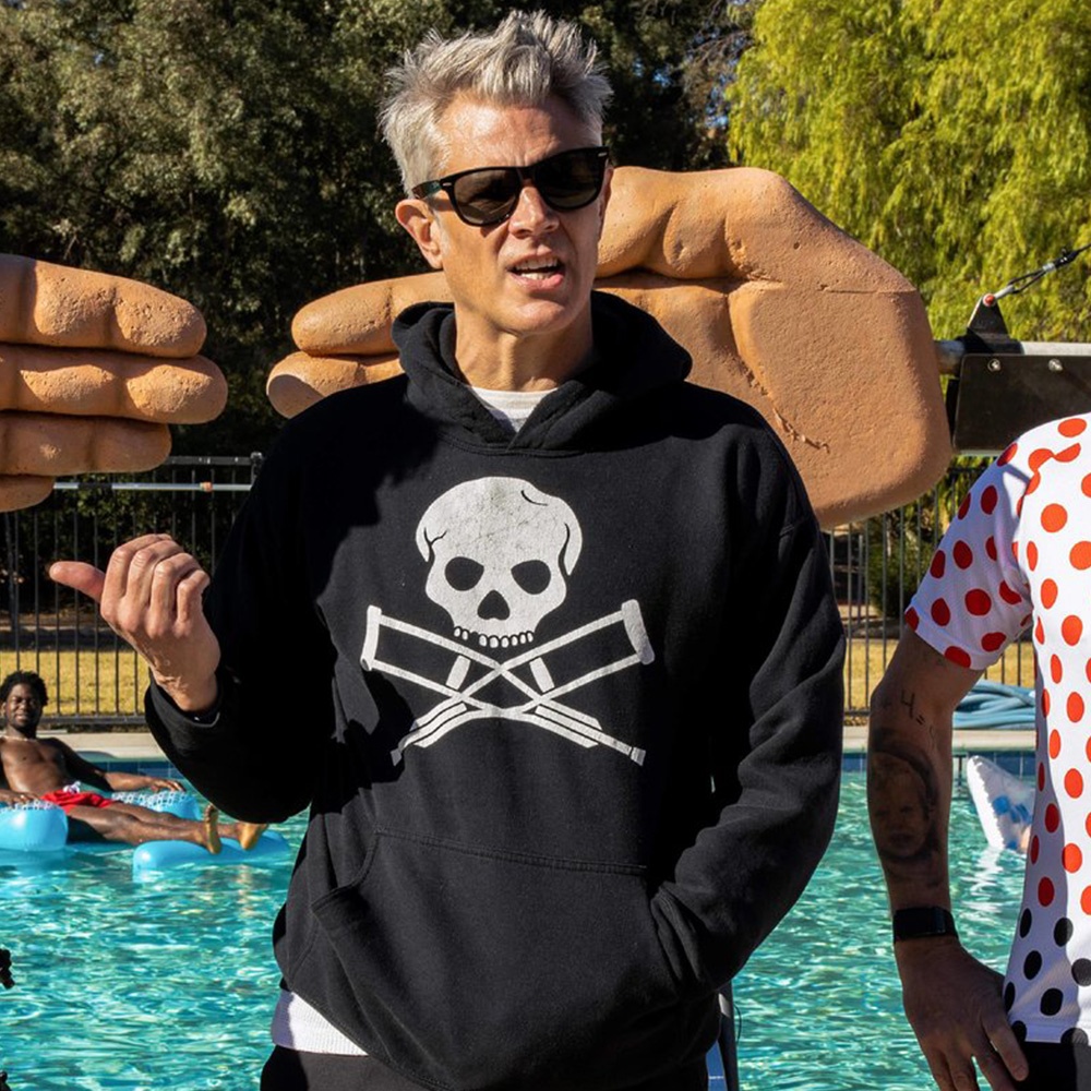 Johnny Knoxville Jackass Logo Hoodie