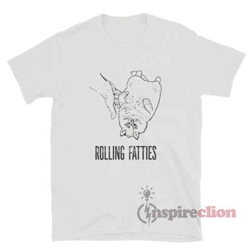 Rolling Fatties Cat Funny T-Shirt