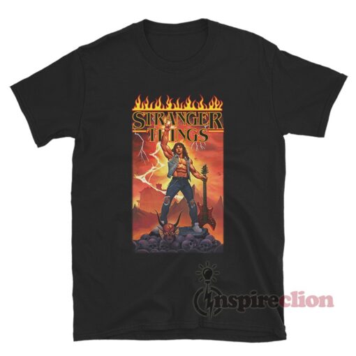 Stranger Things 4 Eddie Munson Metal T-Shirt