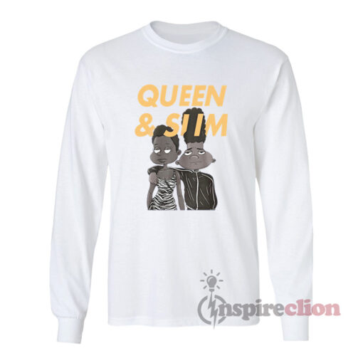 Queen And Slim Cartoon Long Sleeves T-Shirt