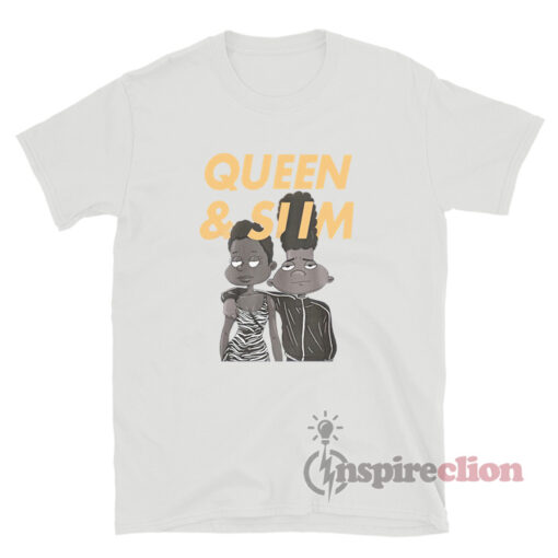 Bam Adebayo Queen And Slim Cartoon T-Shirt