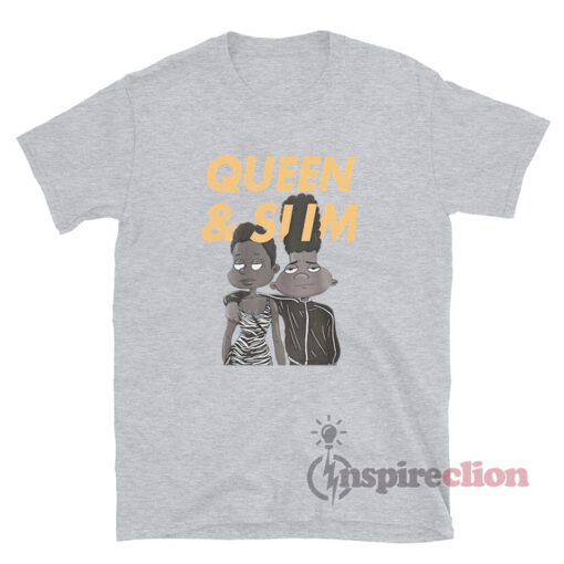 Bam Adebayo Queen And Slim Cartoon T-Shirt